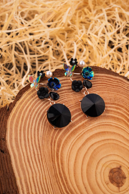 Floral Cluster Statement Drops