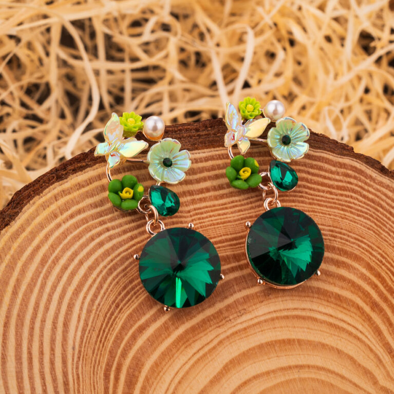 Garden Fairy Dangle Earrings