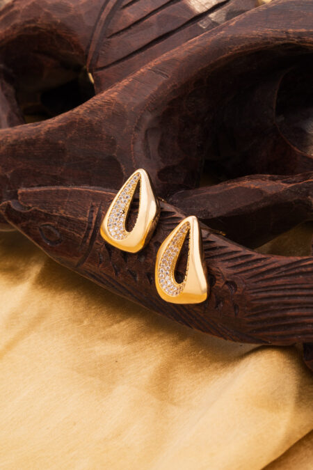 Liquid Gold Micro-Pave Studs
